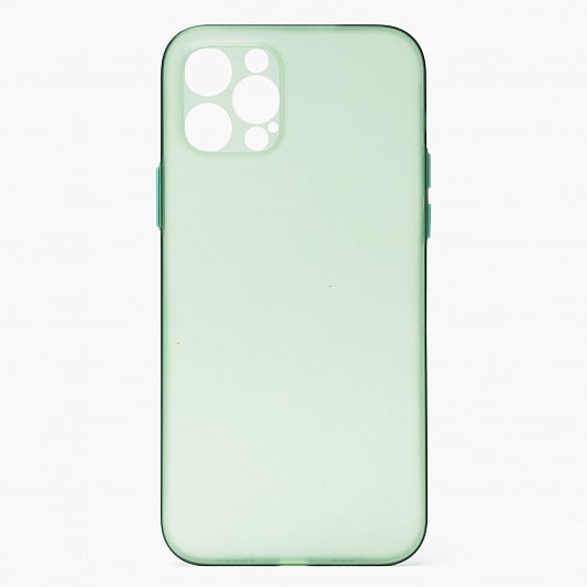 фото Чехол для iphone 11 pro max clear tpu green 1.6 mm nobrand