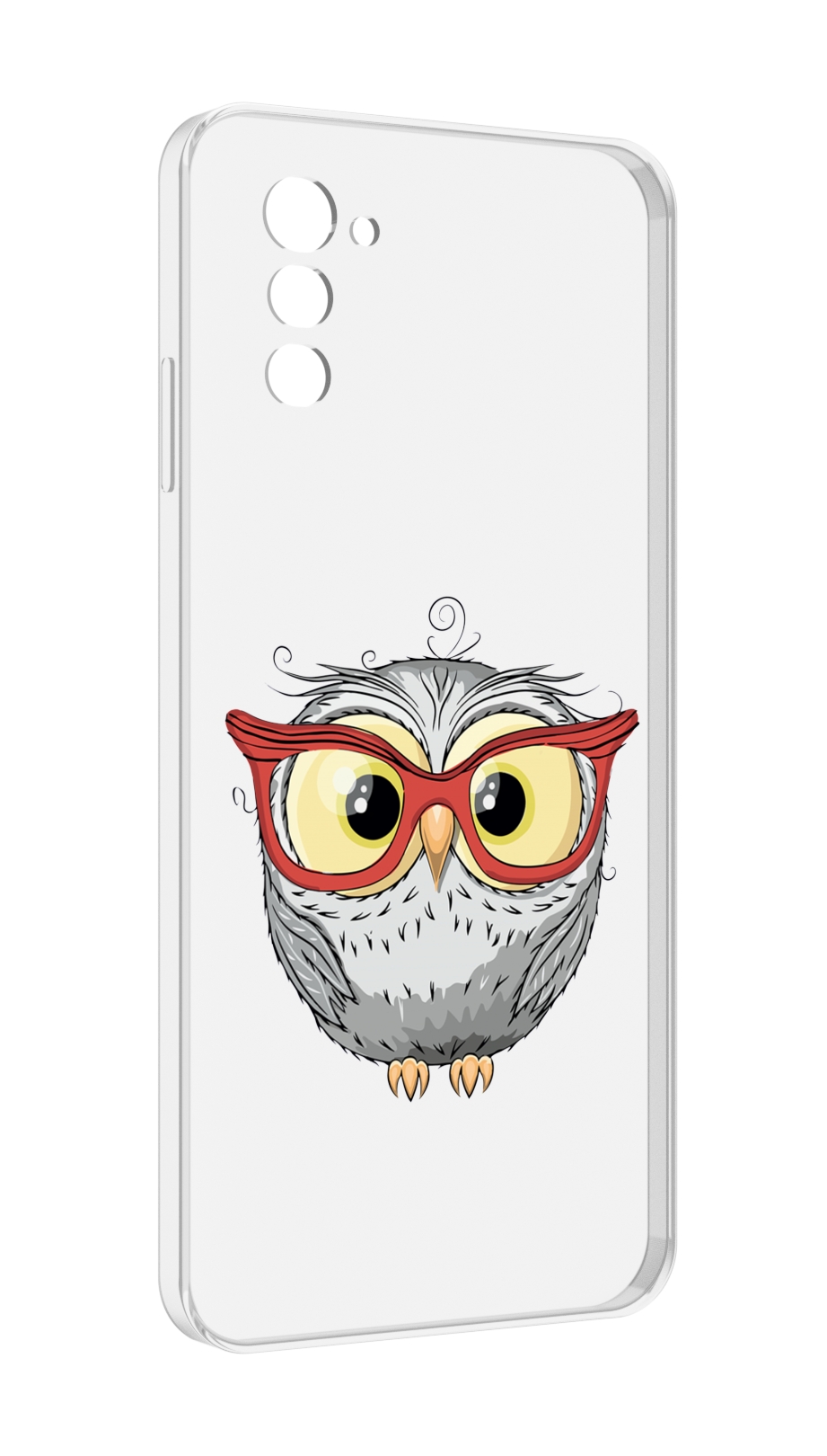 

Чехол MyPads сова-в-красных-очках для UleFone Note 12 / Note 12P, Прозрачный, Tocco