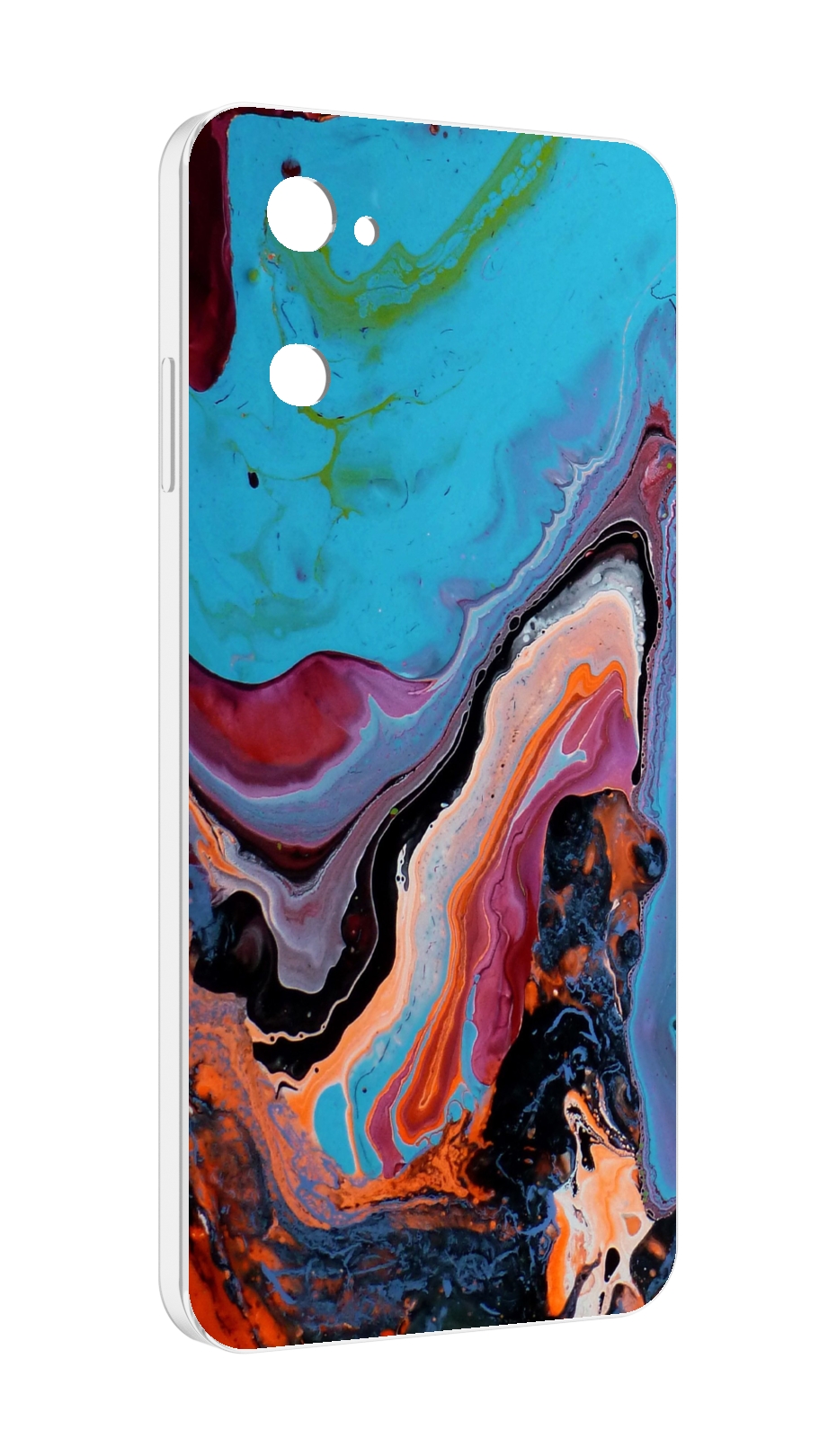 

Чехол MyPads смешанные краски для UleFone Note 12 / Note 12P, Прозрачный, Tocco