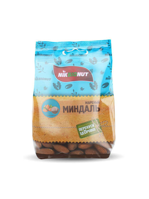 

Миндаль Nikbionut жареный очищенный 130 г