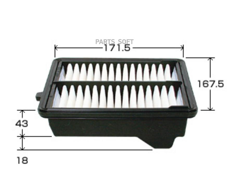 VIC Фильтр воздушный  1шт VIC A888V