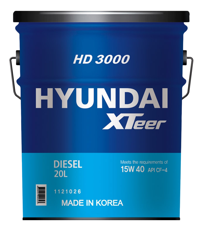 

Моторное масло HYUNDAI Xteer Heavy Duty 3000 CF-4 15W40 20л