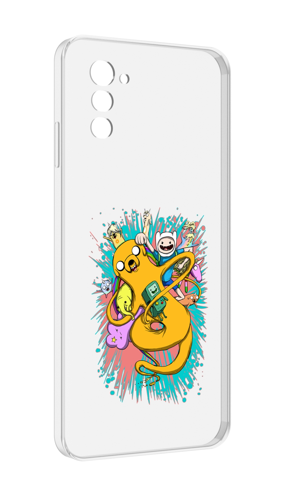 

Чехол MyPads время приключений рисунок для UleFone Note 12 / Note 12P, Прозрачный, Tocco