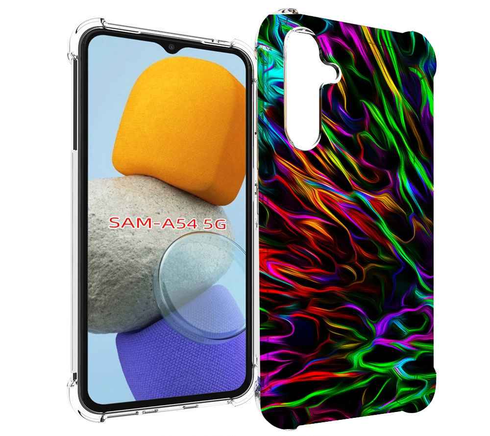 

Чехол MyPads Бензин для Samsung Galaxy A54, Tocco