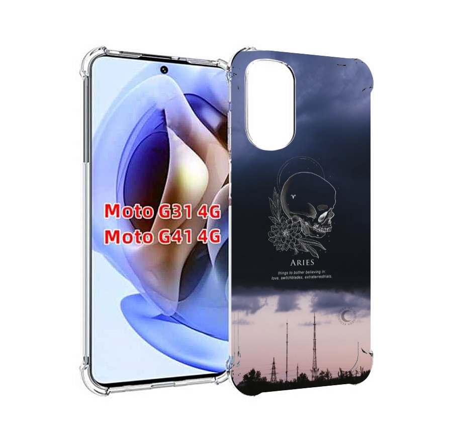 

Чехол MyPads знак-зодиака-овен-4 для Motorola Moto G31 4G / G41 4G, Прозрачный, Tocco