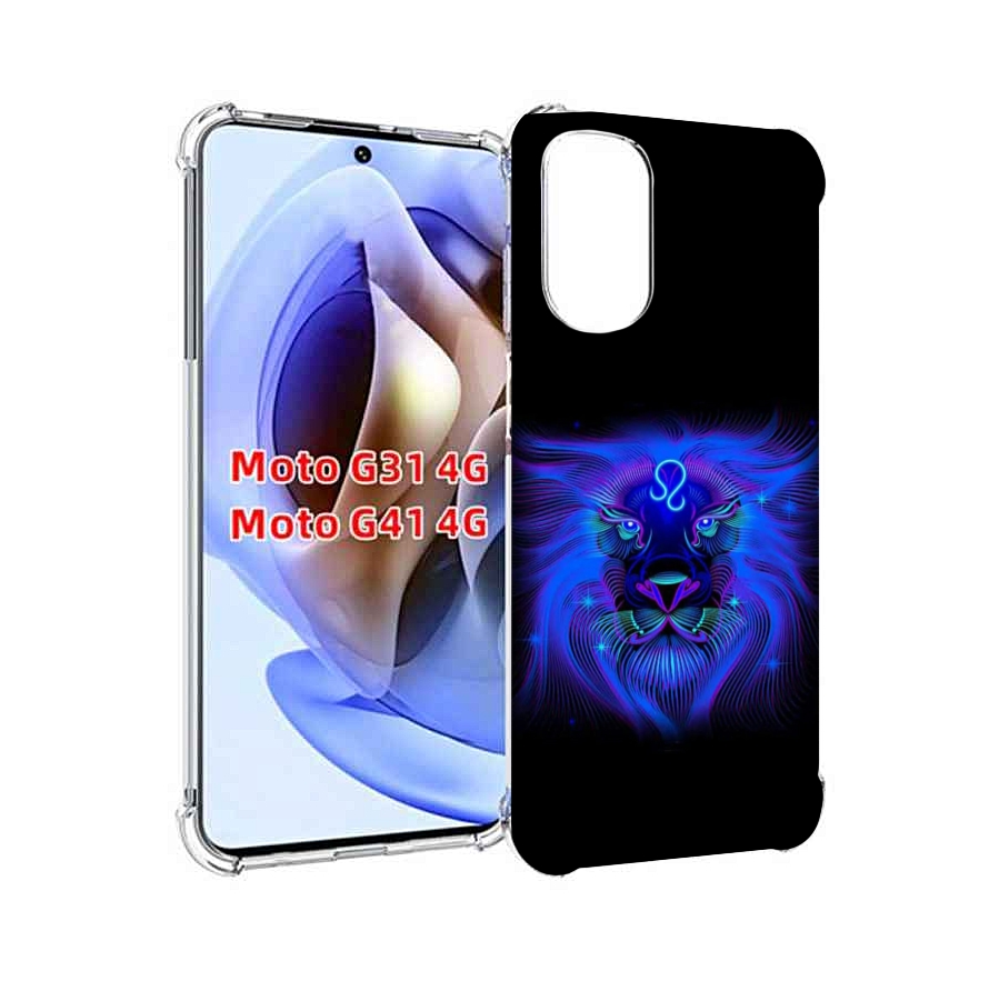 

Чехол MyPads знак-зодиака-лев-3 для Motorola Moto G31 4G / G41 4G, Прозрачный, Tocco