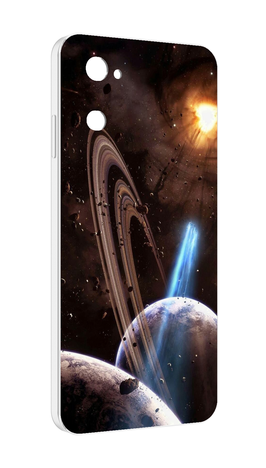 

Чехол MyPads сатурн в космосе для UleFone Note 12 / Note 12P, Прозрачный, Tocco