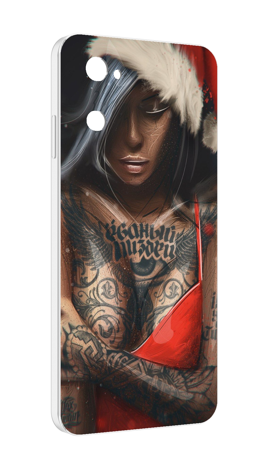 

Чехол MyPads санта-клаус-девушка для UleFone Note 12 / Note 12P, Прозрачный, Tocco