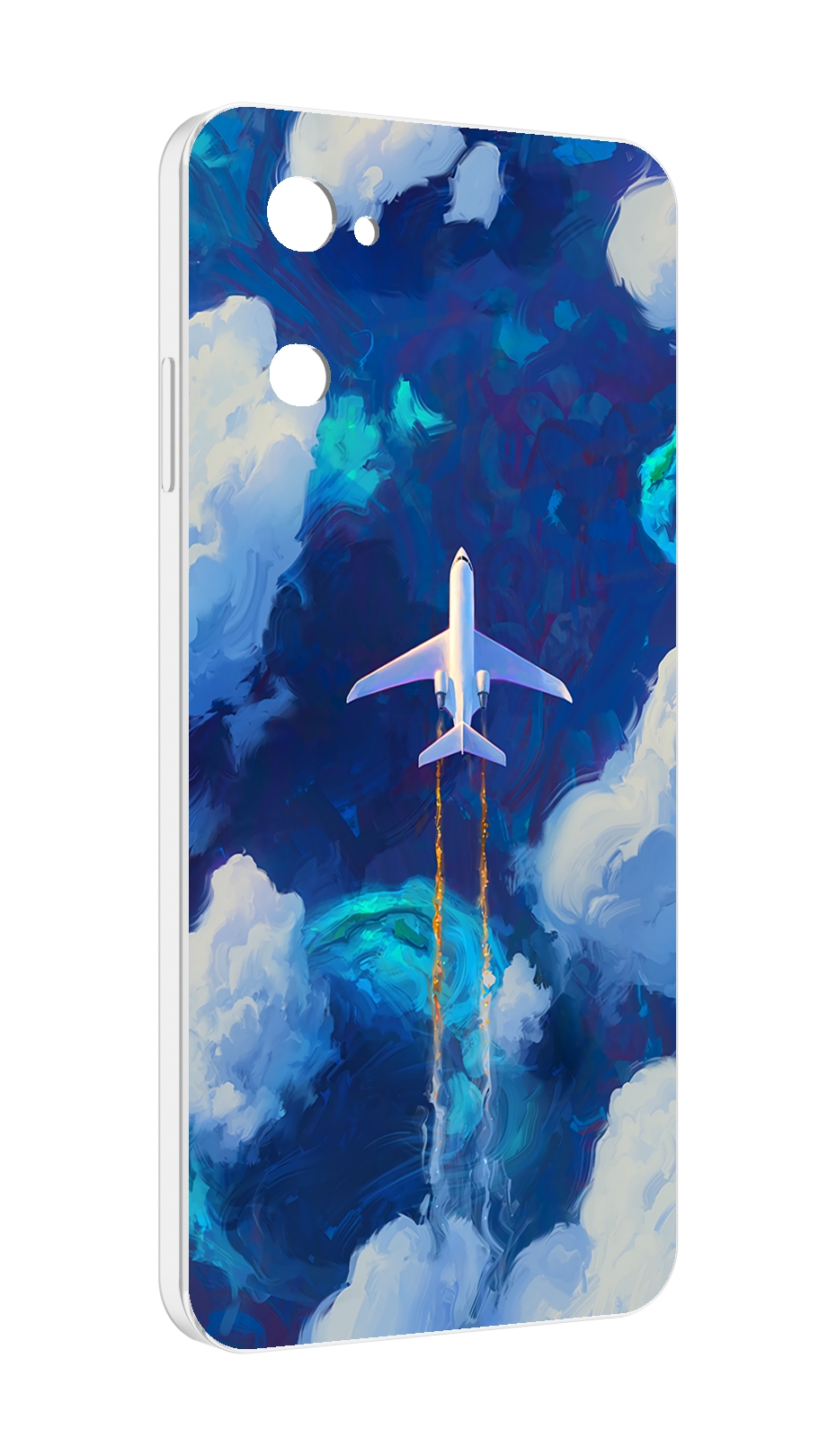 

Чехол MyPads самолет-в-небе-рисунок для UleFone Note 12 / Note 12P, Прозрачный, Tocco