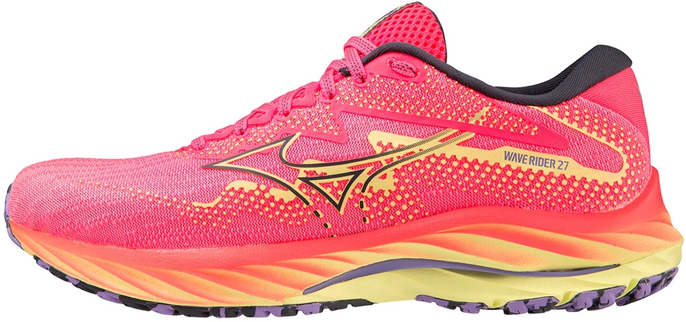 

Кроссовки мужские Mizuno SHOE WAVE RIDER WOS розовые 7.5 UK, Розовый, SHOE WAVE RIDER WOS