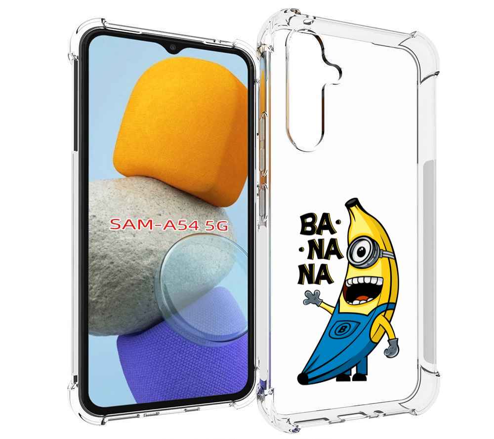 

Чехол MyPads Банана-миньон для Samsung Galaxy A54, Tocco