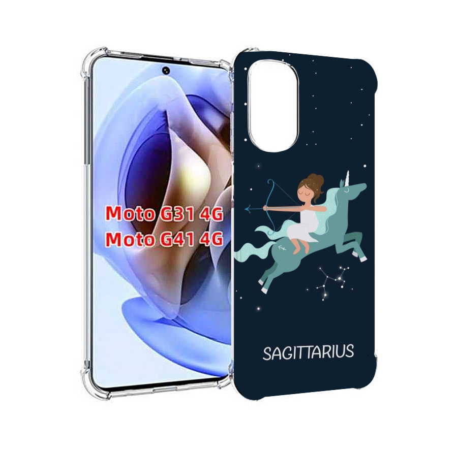

Чехол MyPads знак зодиака стрелец 5 для Motorola Moto G31 4G / G41 4G, Прозрачный, Tocco