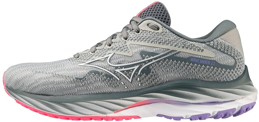 

Кроссовки мужские Mizuno SHOE WAVE RIDER WOS серые 6 UK, Серый, SHOE WAVE RIDER WOS