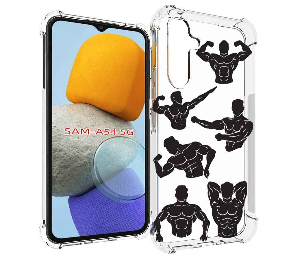 

Чехол MyPads Атлет мужской для Samsung Galaxy A54, Tocco