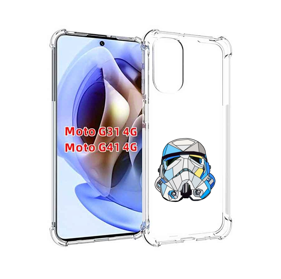 

Чехол Mypads Star Wars Дарт Вейдер Для Motorola Moto G31 4G/G41 4G, Прозрачный, Tocco