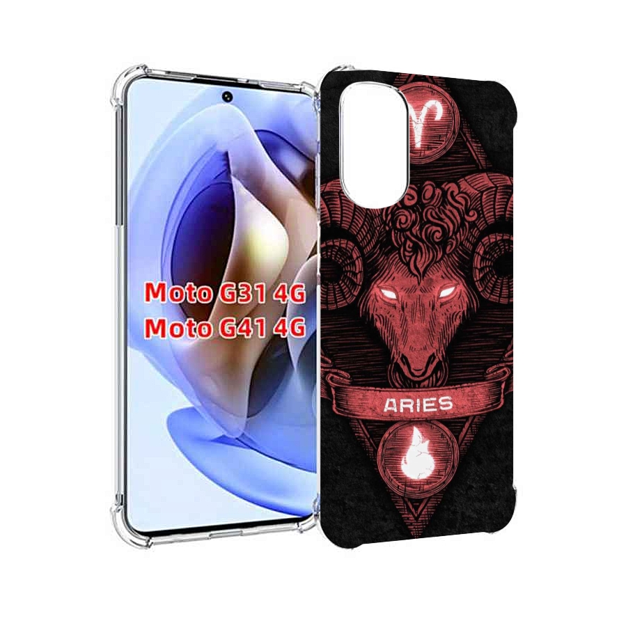 

Чехол MyPads знак зодиака овен 6 для Motorola Moto G31 4G / G41 4G, Прозрачный, Tocco