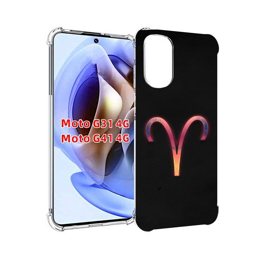 

Чехол MyPads знак зодиака овен 1 для Motorola Moto G31 4G / G41 4G, Прозрачный, Tocco