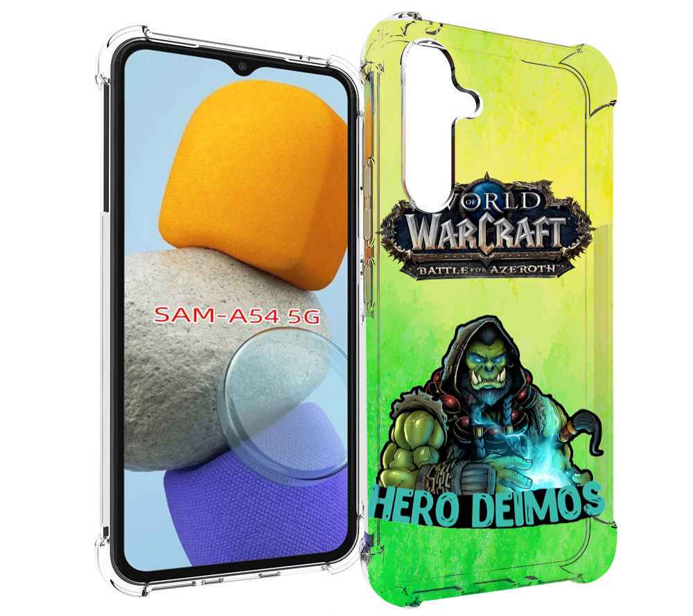 

Чехол MyPads world-of-warcraft мужской для Samsung Galaxy A54, Tocco