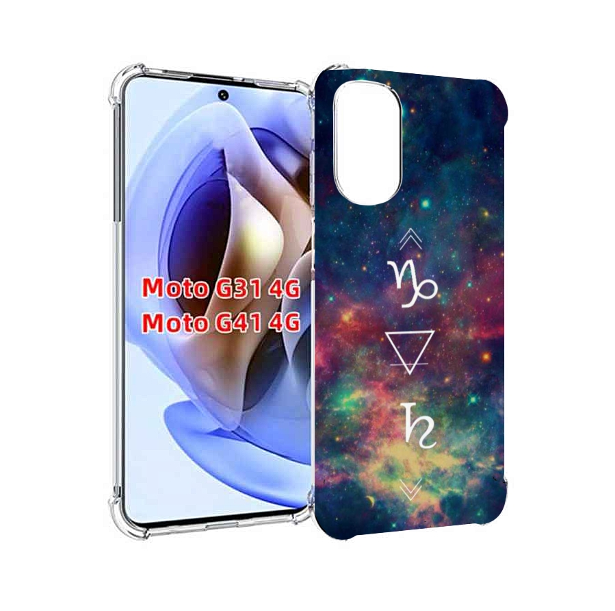 

Чехол MyPads знак зодиака козерог 5 для Motorola Moto G31 4G / G41 4G, Прозрачный, Tocco