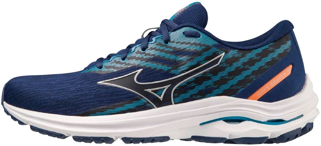 

Кроссовки мужские Mizuno SHOE WAVE EQUATE синие 8 UK, Синий, SHOE WAVE EQUATE