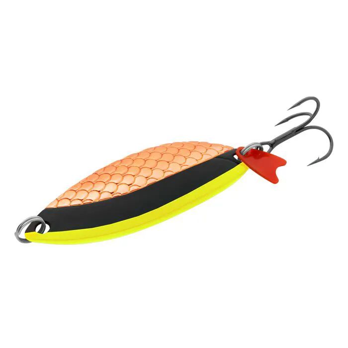 

Блесна Колеблющаяся Sprut Astra Spoon 66 CLBK, Золотистый;черный;желтый, Astra