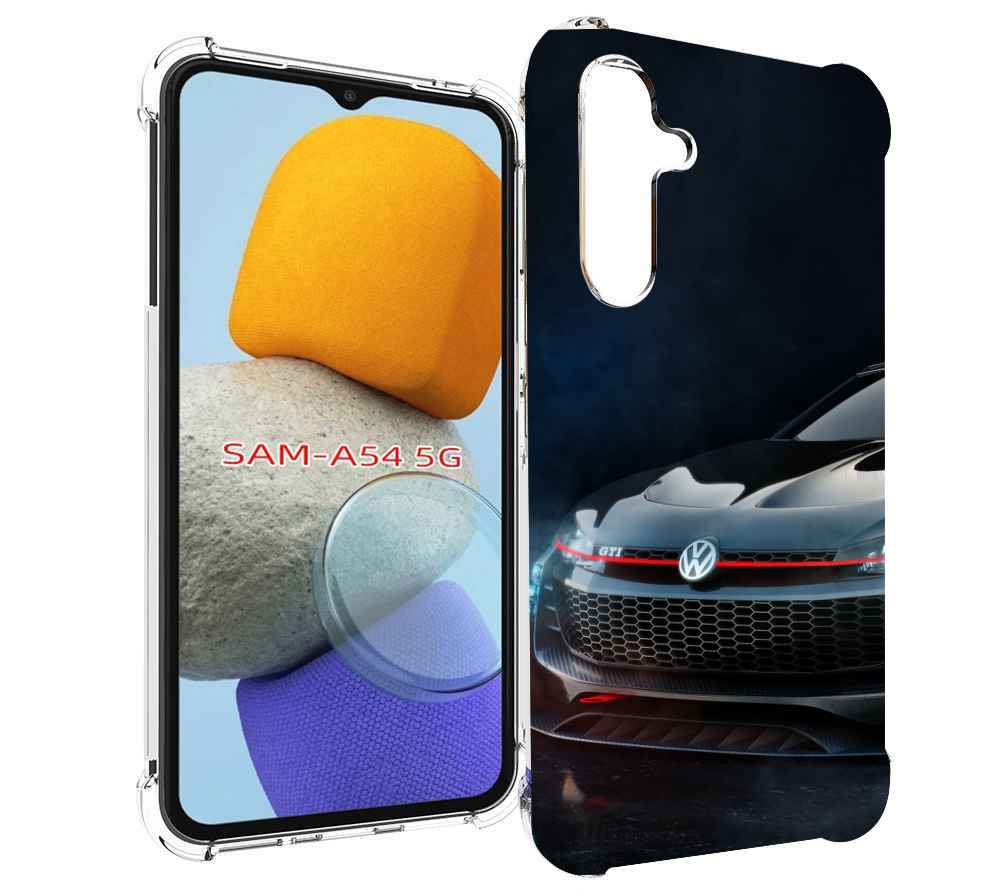 

Чехол MyPads volkswagen фольскваген 2 мужской для Samsung Galaxy A54, Tocco