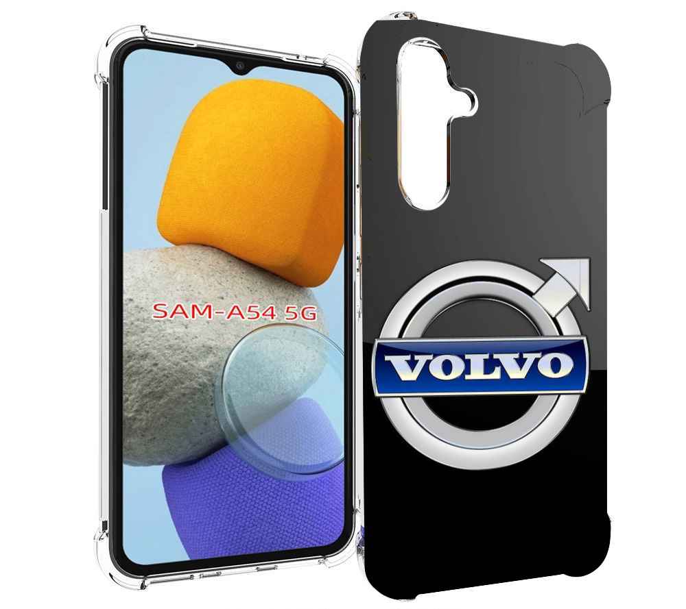 

Чехол MyPads volco вольво 2 мужской для Samsung Galaxy A54, Tocco