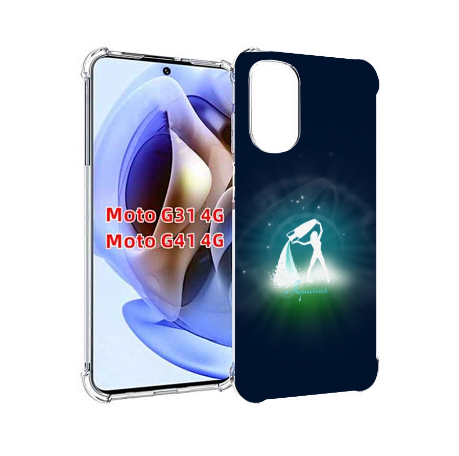 

Чехол MyPads знак зодиака водолеи 1 для Motorola Moto G31 4G / G41 4G, Прозрачный, Tocco