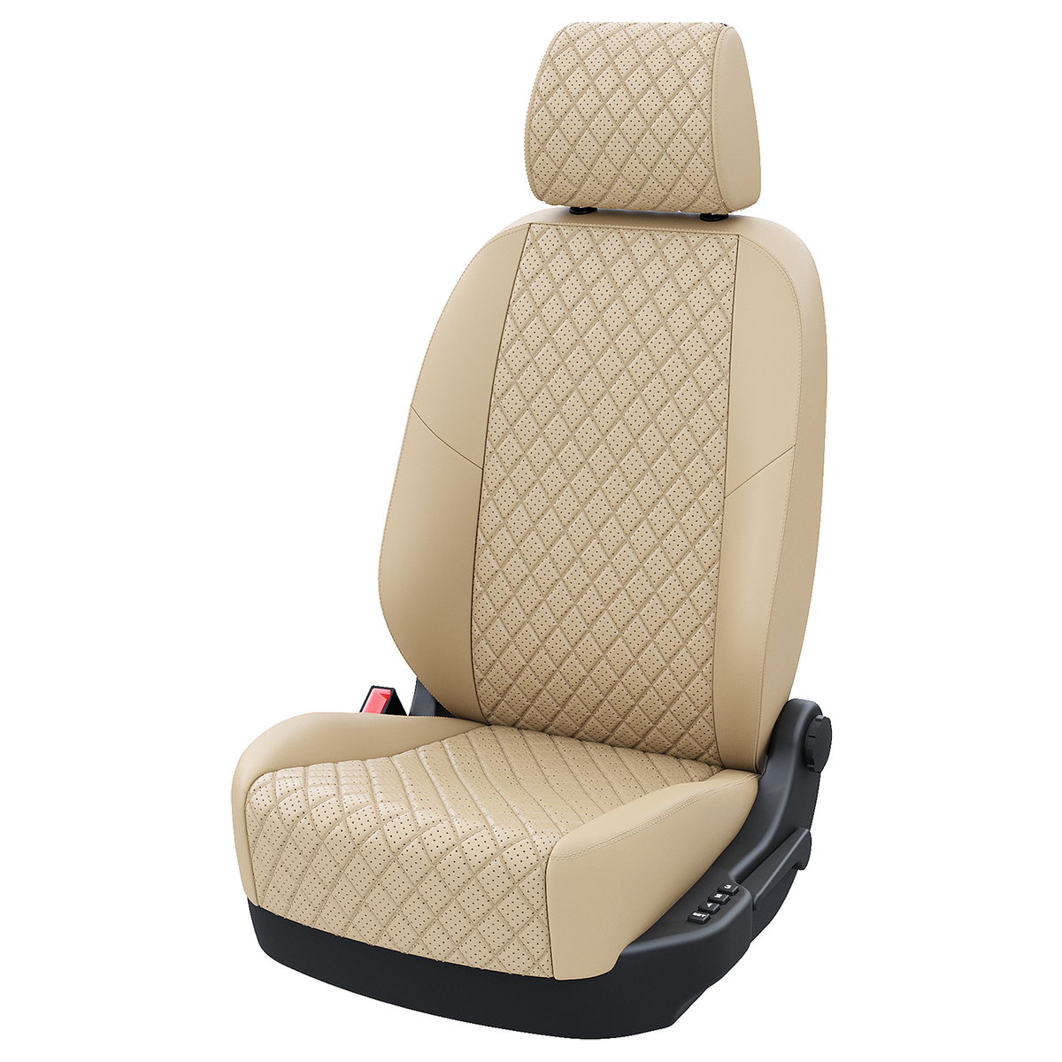 

Чехлы на сиденья Автодруг для Renault Megan 3 2008-2016 A1348DS2088 Экокожа ромб Бежевый, A1348