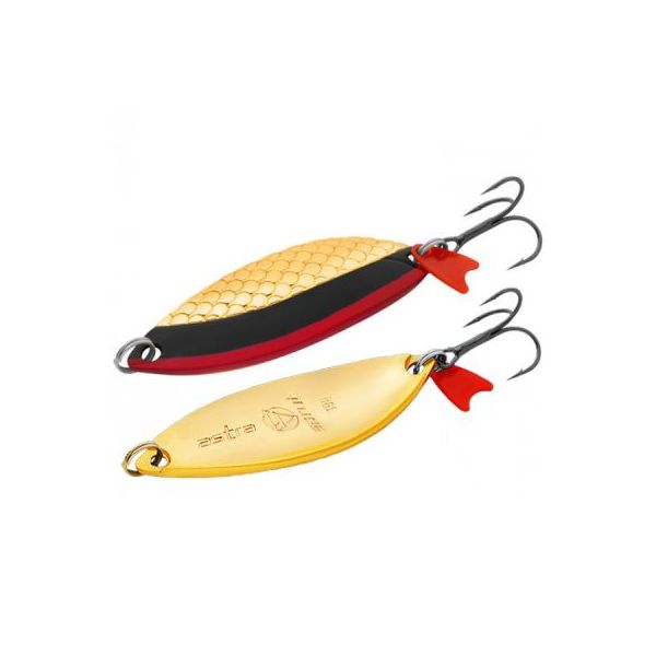 

Блесна Колеблющаяся Sprut Astra Spoon 66 GRBK, Золотистый;красный;черный, Astra