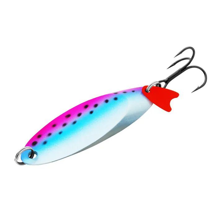 

Блесна Колеблющаяся Sprut Horda Spoon 60 WBPN, Белый;голубой;розовый, Horda