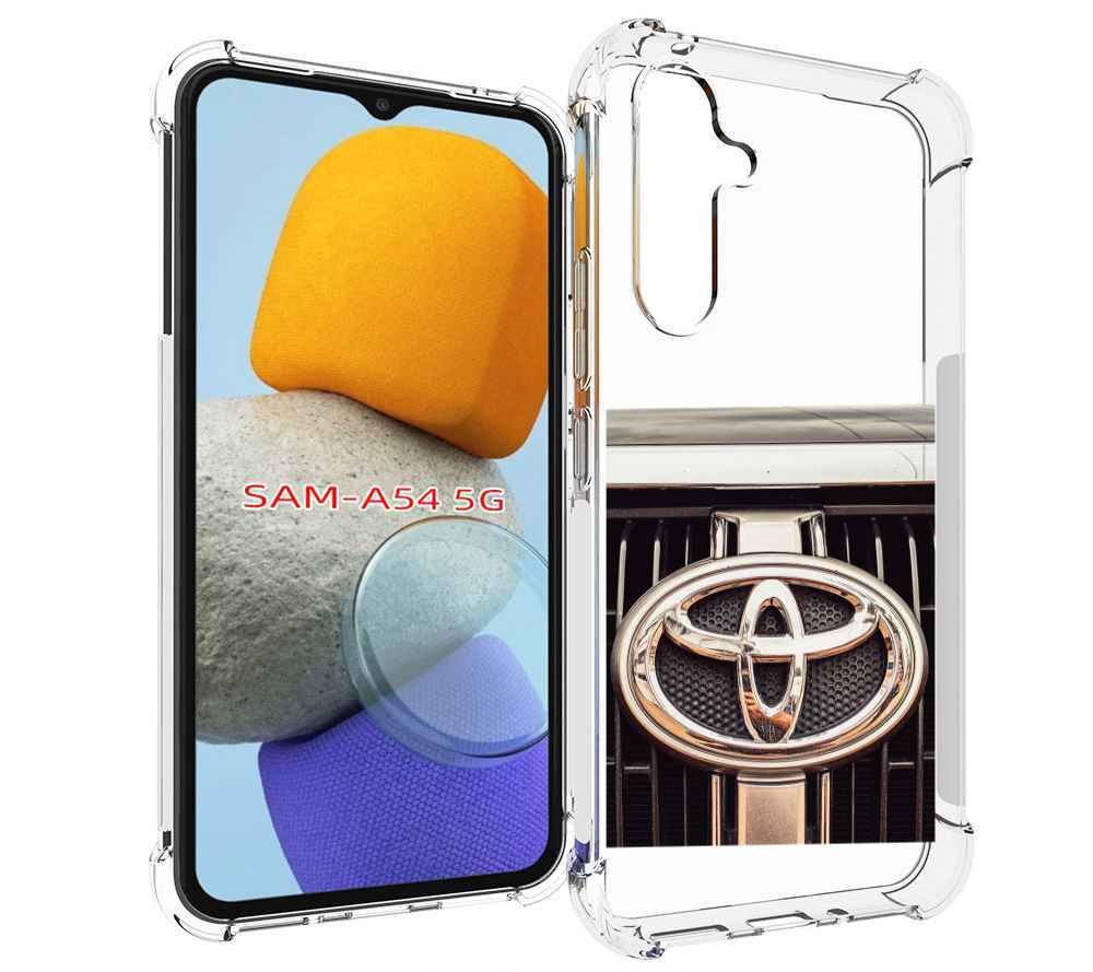 

Чехол MyPads toyota тойота 3 для Samsung Galaxy A54, Tocco