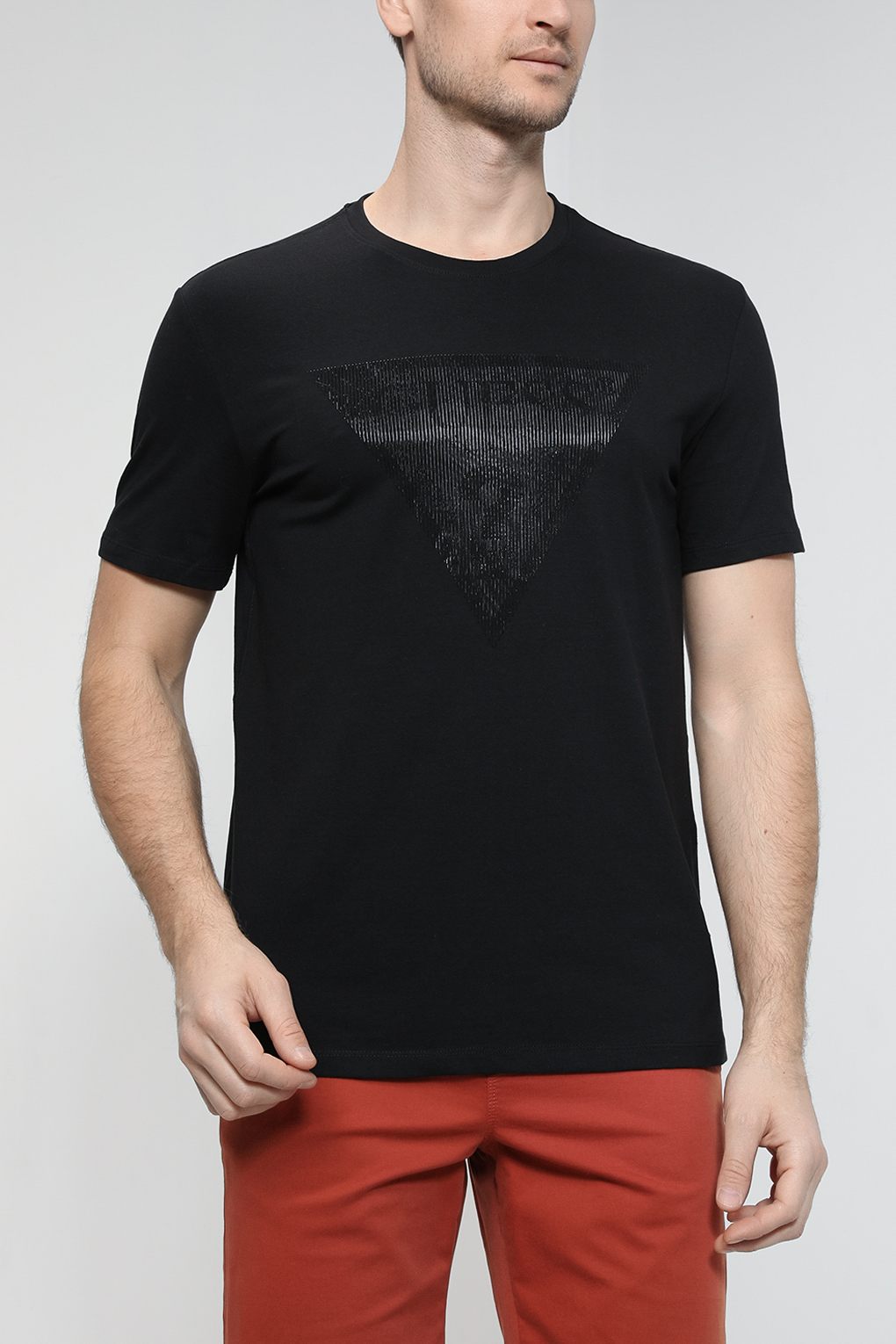 

Футболка мужская Guess M3GI33 черная XL, M3GI33
