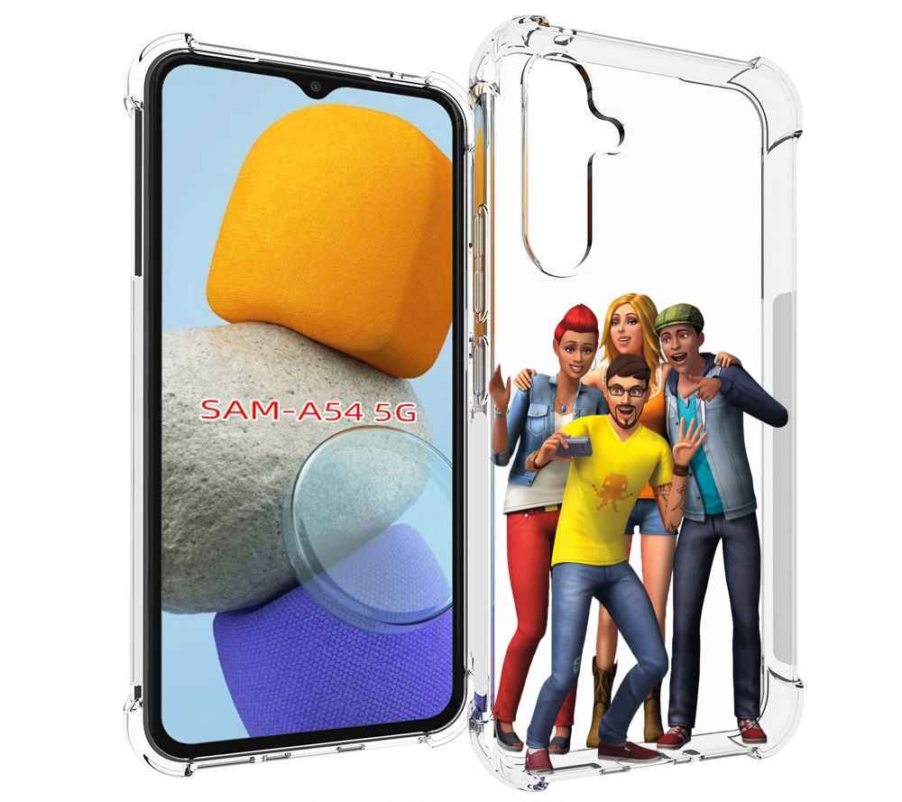 

Чехол MyPads sims для Samsung Galaxy A54, Tocco