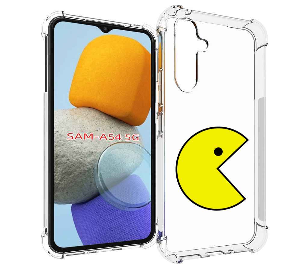 

Чехол MyPads pacman-пекмен для Samsung Galaxy A54, Tocco