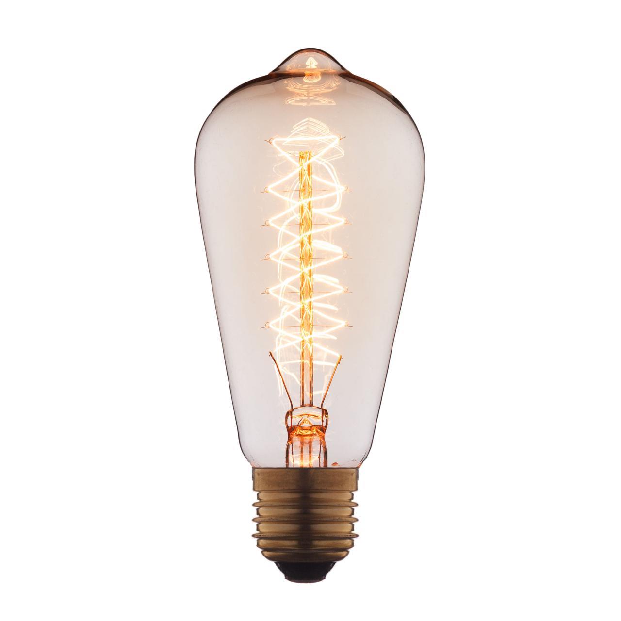 фото Лампочка накаливания loft it edison bulb 6460-ct e27 60w