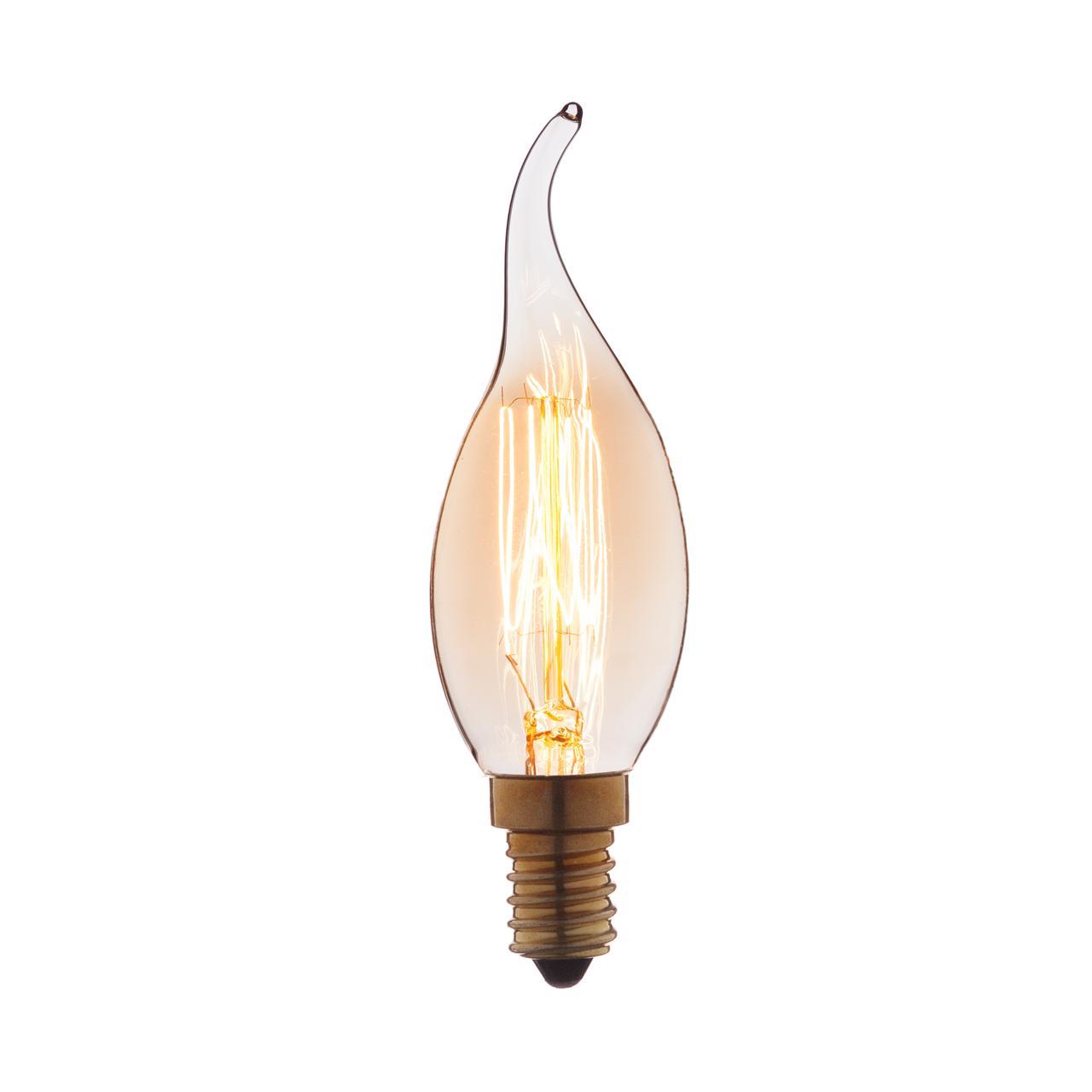 Лампочка накаливания Loft it Edison Bulb 3540-GL E14 40W