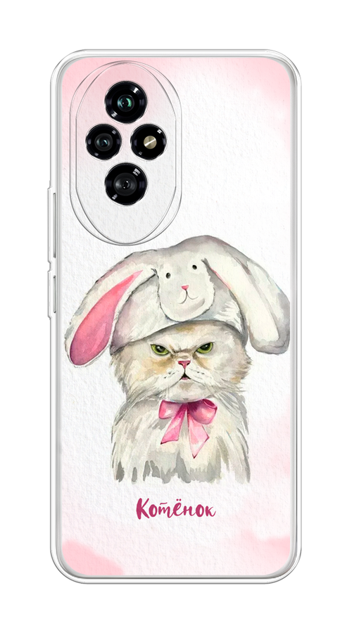 

Чехол на Honor 200 "Мой котёнок", Розовый;серый, 6124750-1