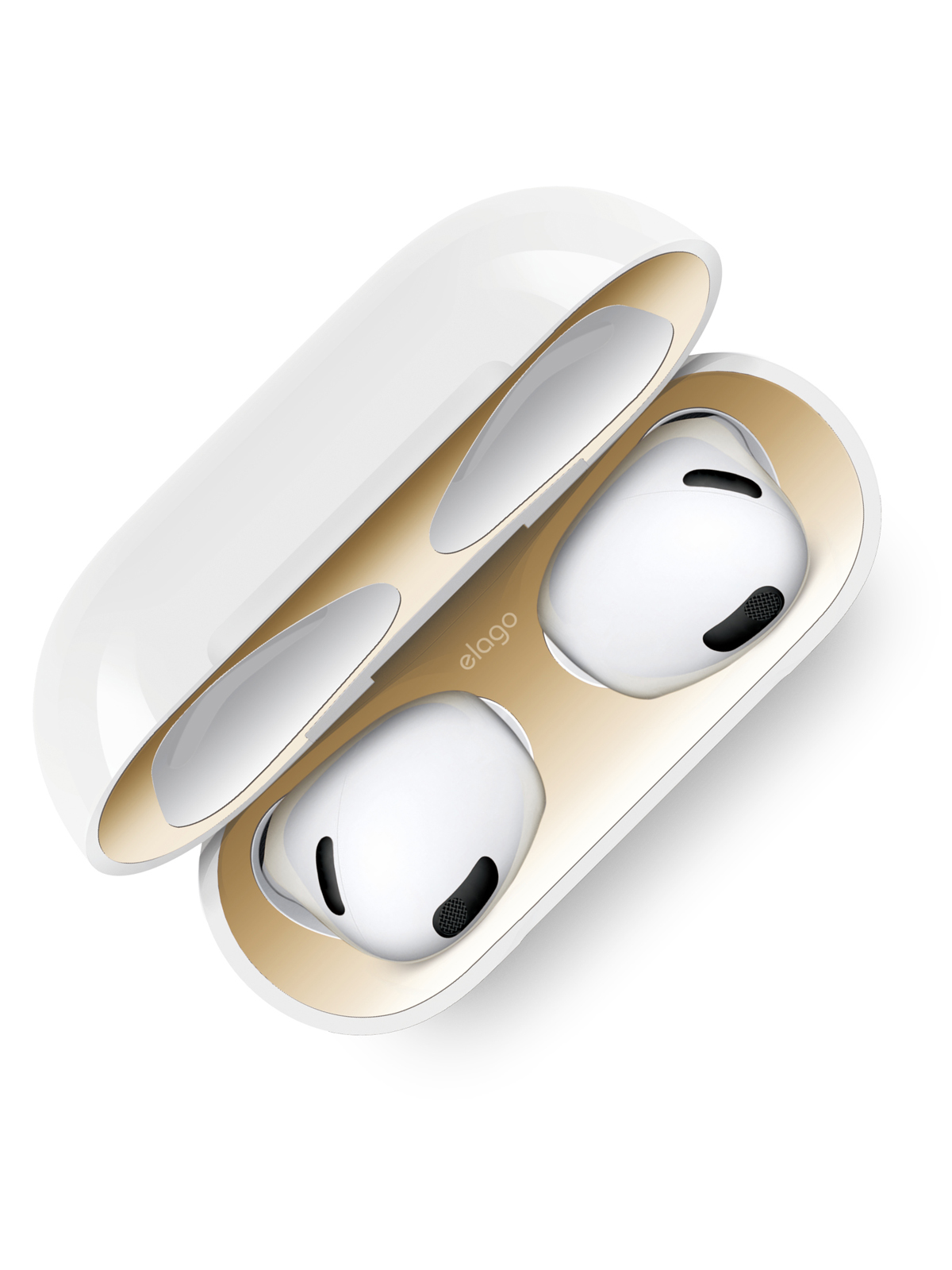 

Защитная пластина Elago для Airpods 3 для З/У Dust Guard 2 пары Gold, Dust Guard