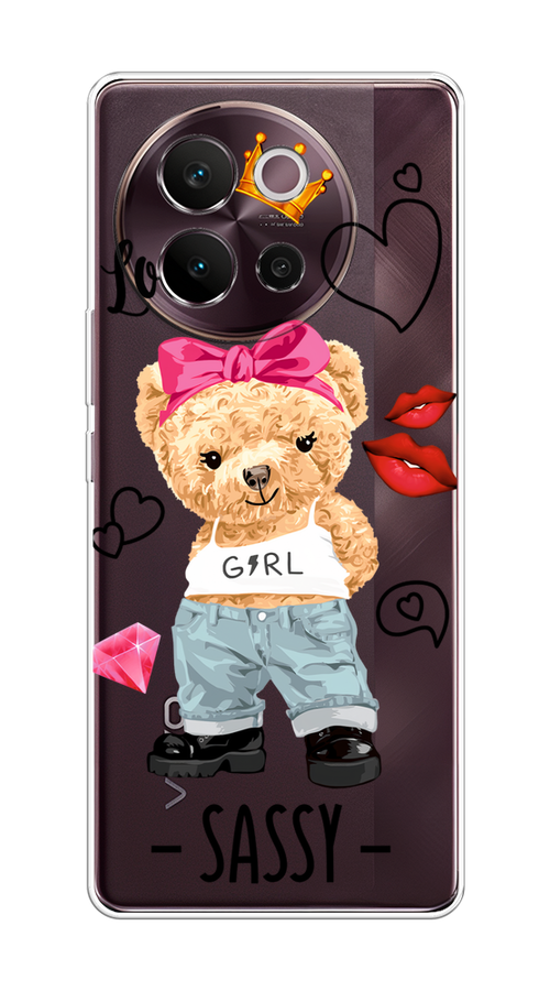 

Чехол на Vivo V40 Lite 5G "Sugar Mommy", Голубой;белый;розовый, 2611550-1