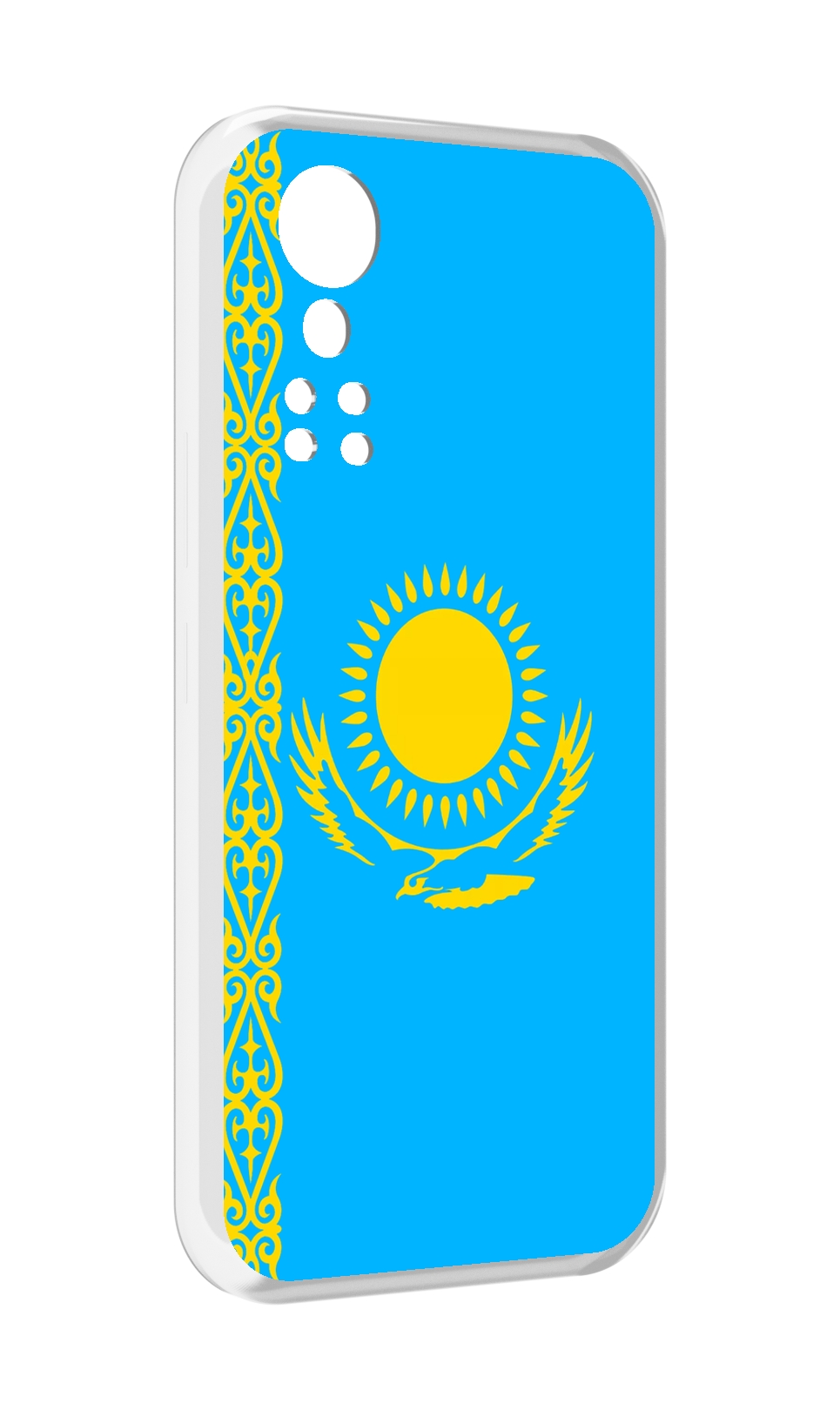 

Чехол MyPads флаг Казахстана-1 для ZTE Axon 30 5G / Axon 30S, Прозрачный, Tocco