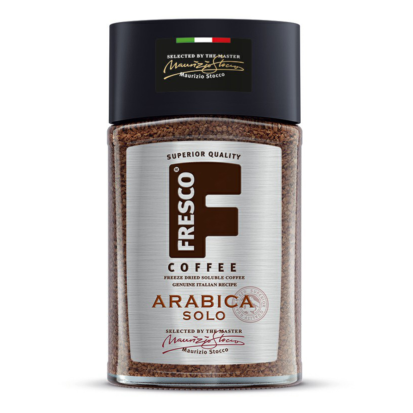 

Кофе Fresco Arabica Solo растворимый 100 г