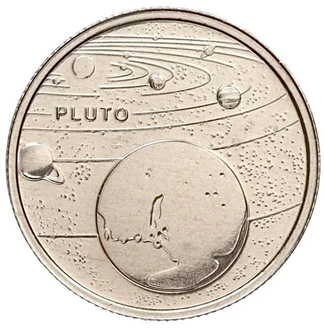 

Монета 1 куруш, Плутон, 2022 UNC