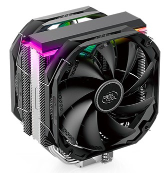 фото Вентилятор компьютерный deepcool as500 plus (r-as500-bknlmp-g)