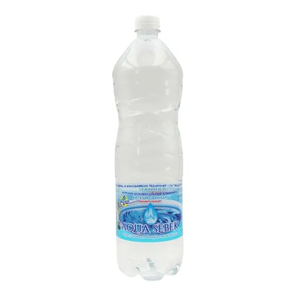 

Вода минеральная Аква Себек негазированная столовая 1,5 л