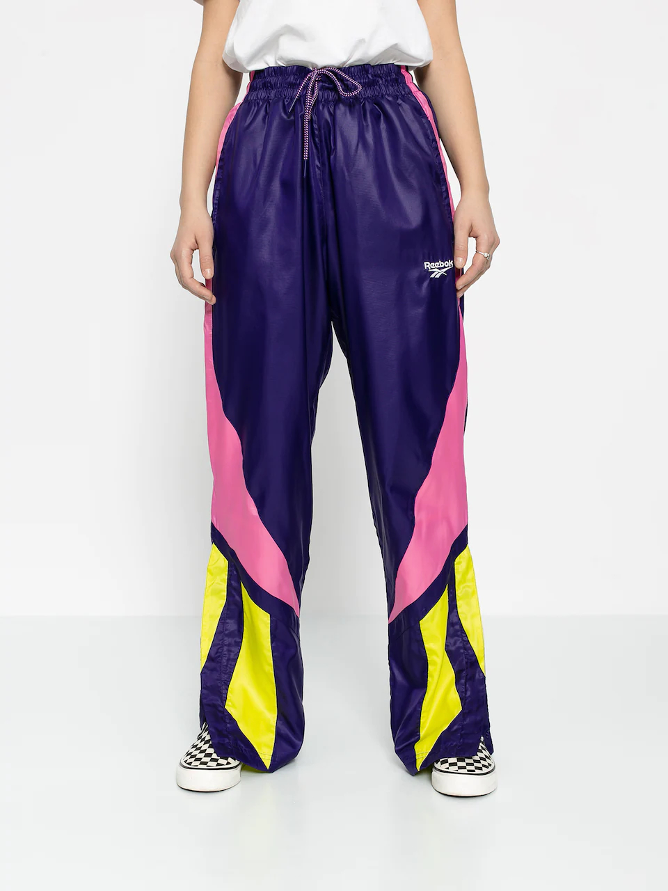 Спортивные брюки мужские Reebok FK2737 фиолетовые XS