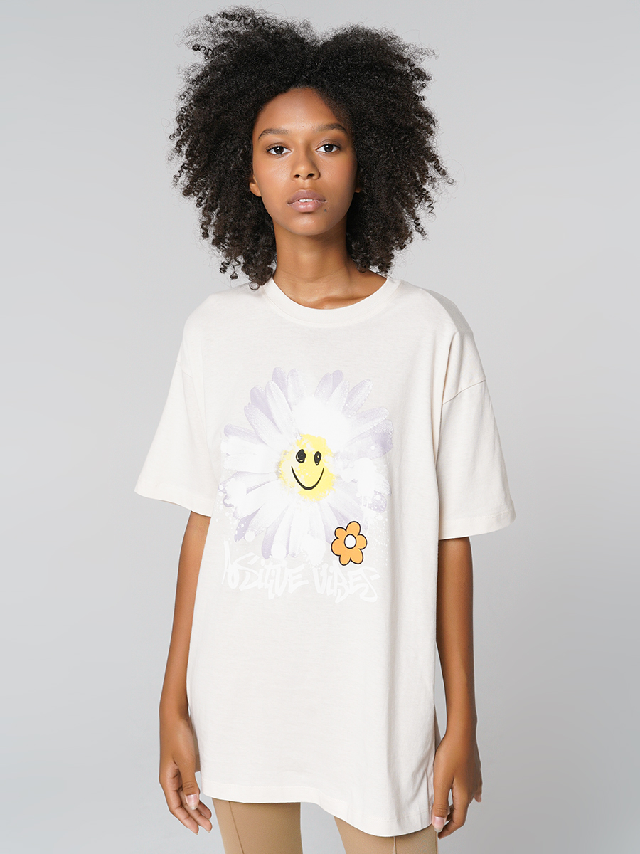 

Футболка женская ТВОЕ 83196 бежевая S, 83196