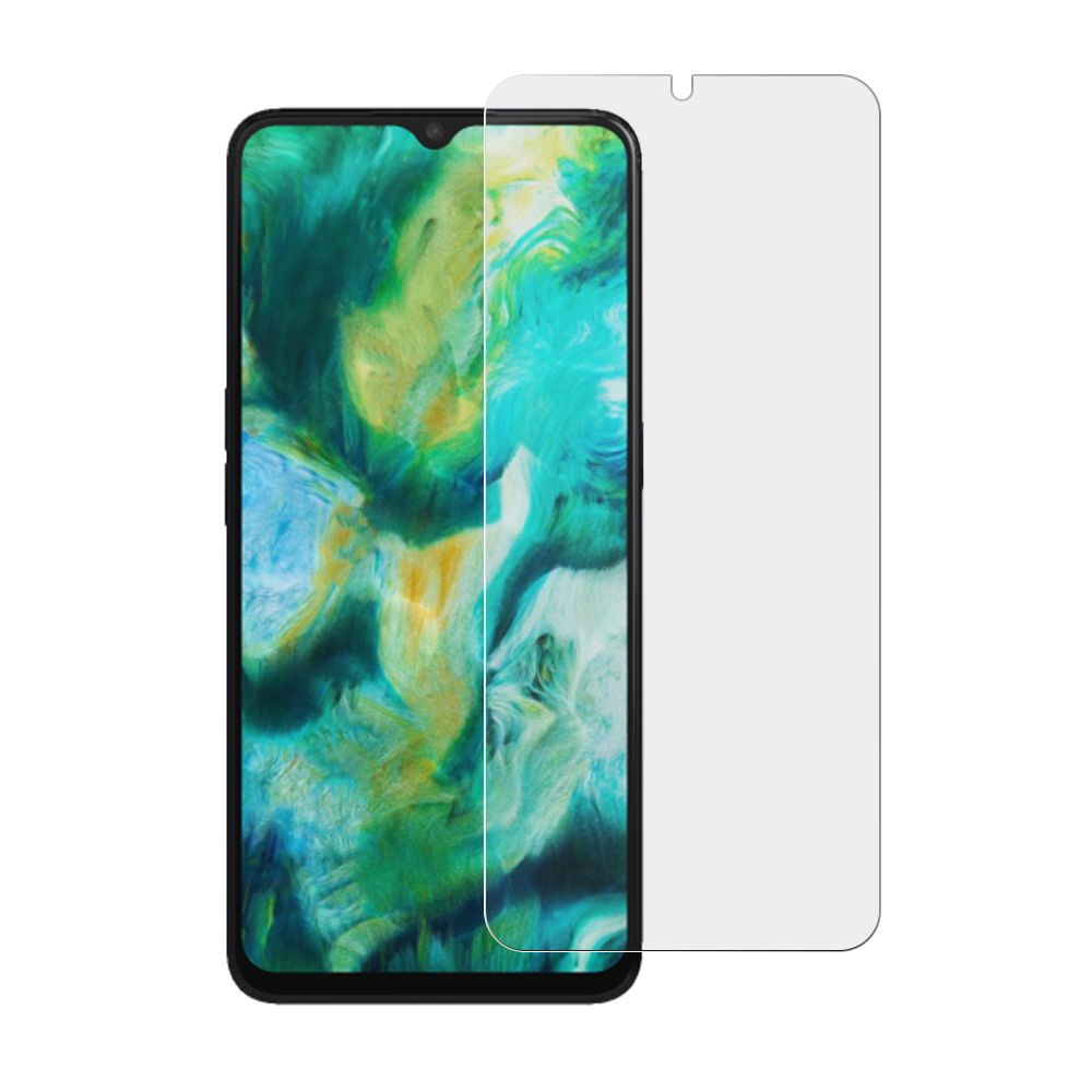 

Стекло защитное гибридное МАТОВОЕ Krutoff для Oppo Find X2 Lite