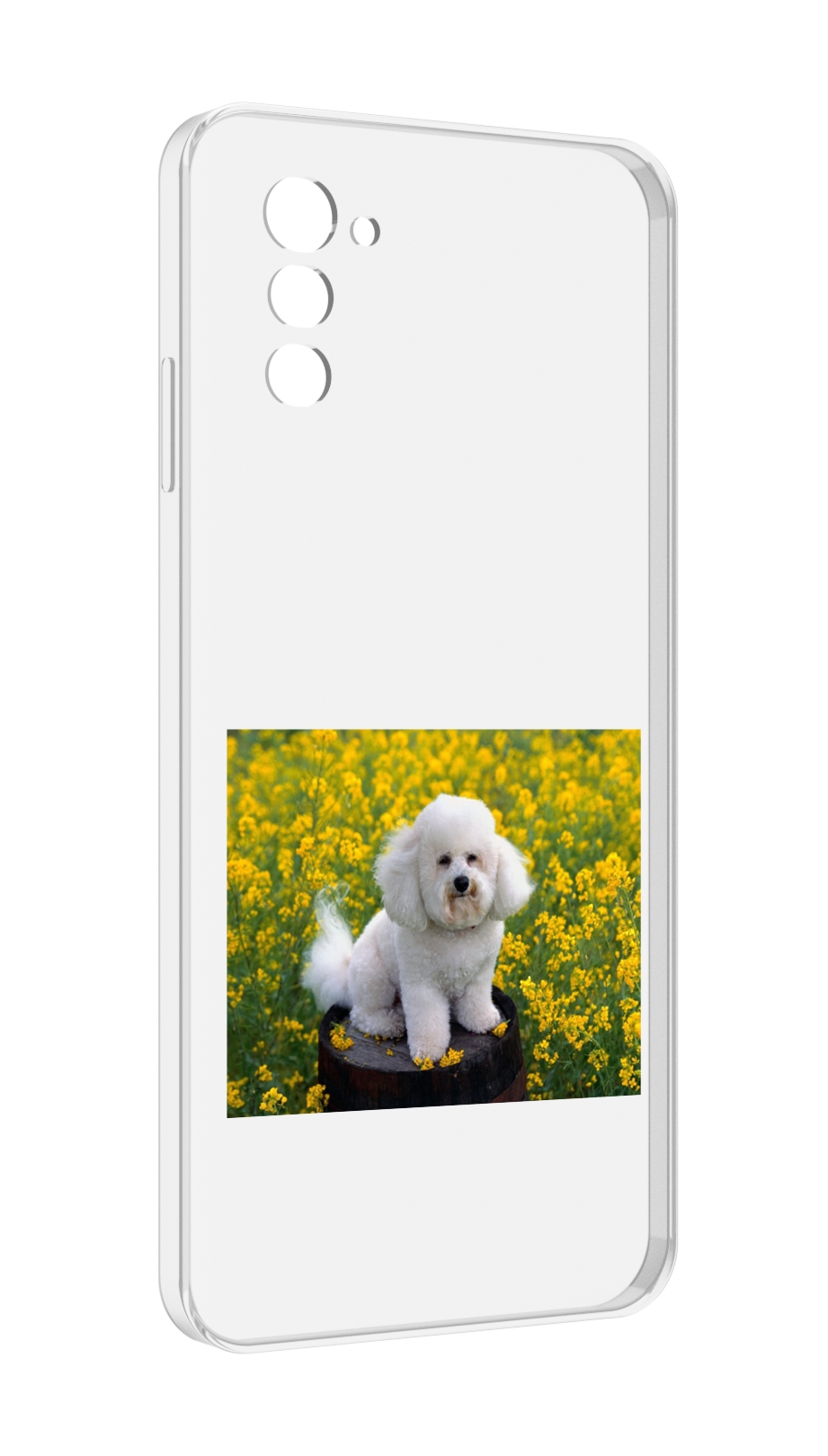 

Чехол MyPads пудель белыи для UleFone Note 12 / Note 12P, Прозрачный, Tocco