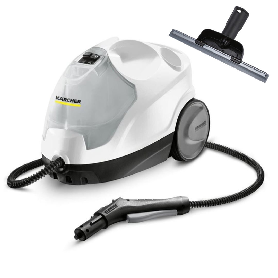 

Пароочиститель Karcher SC 4 EasyFix белый, SC 4 EasyFix+насадка для стекла IVAHAVI